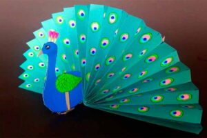 How to Make a Paper Peacock?